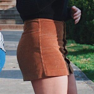 American Apparel Corduroy Skirt